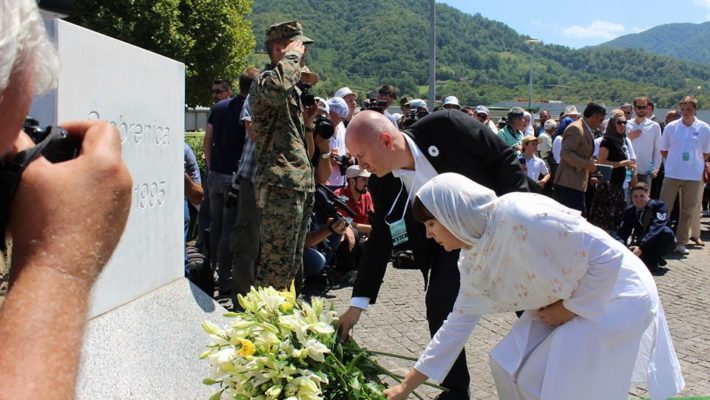 Milan Dunović, član Predsjedništva DF-a prisustvovao obilježavanju 22. godišnjice genocida u Srebrenici