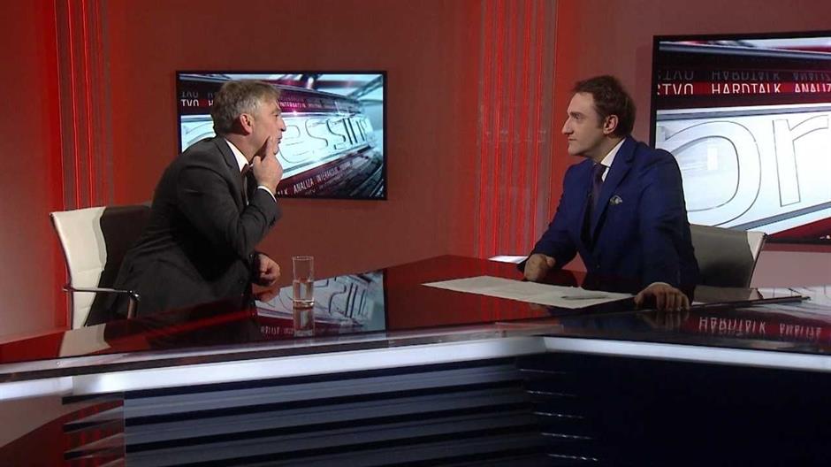 Željko Komšić u emisiji “Pressing” na N1 televiziji